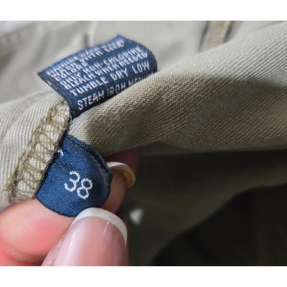 Polo Ralph Lauren Cargo‎ Shorts Mens 38 Chino Gorpcore Utility Military Y2K 90s